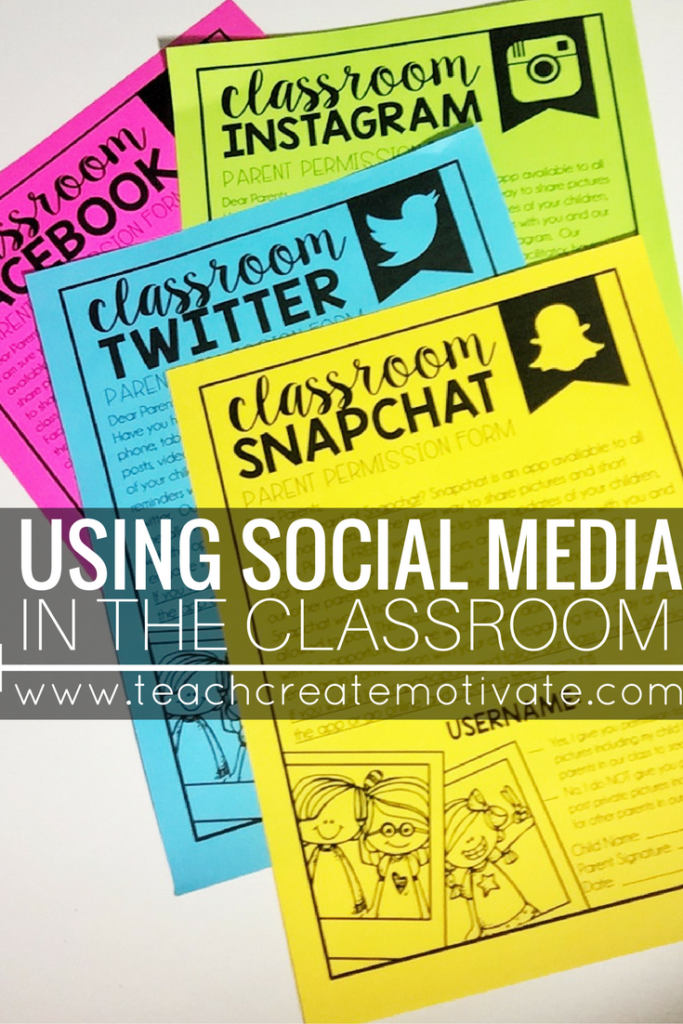 Social Media is such a powerful tool for teachers to connect with students and families. Free social media permission forms for using social media in your classroom!