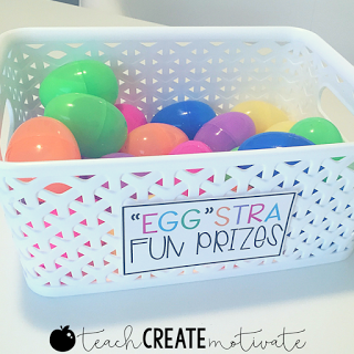 Use easter eggs for a fun classroom management strategy with this freebie!