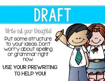 Writing Process Chart Set