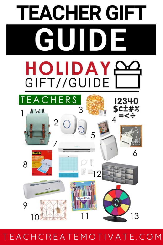 Holiday gift guide for teachers!