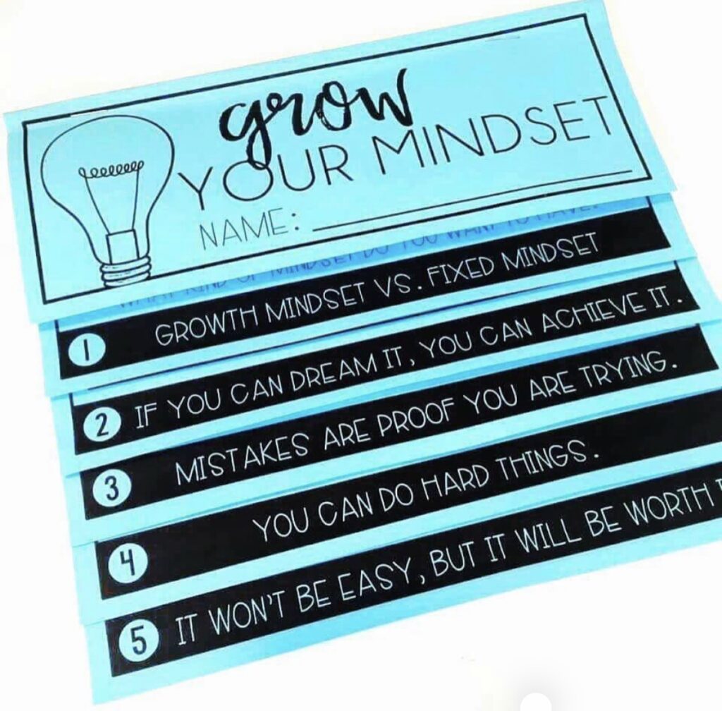 Grow your mindset morning meeting activities for the classroom