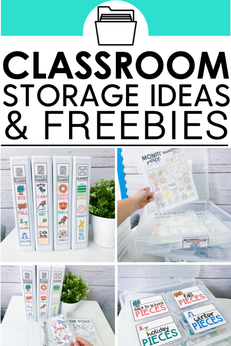 Poster Storage Solution - Classroom Freebies
