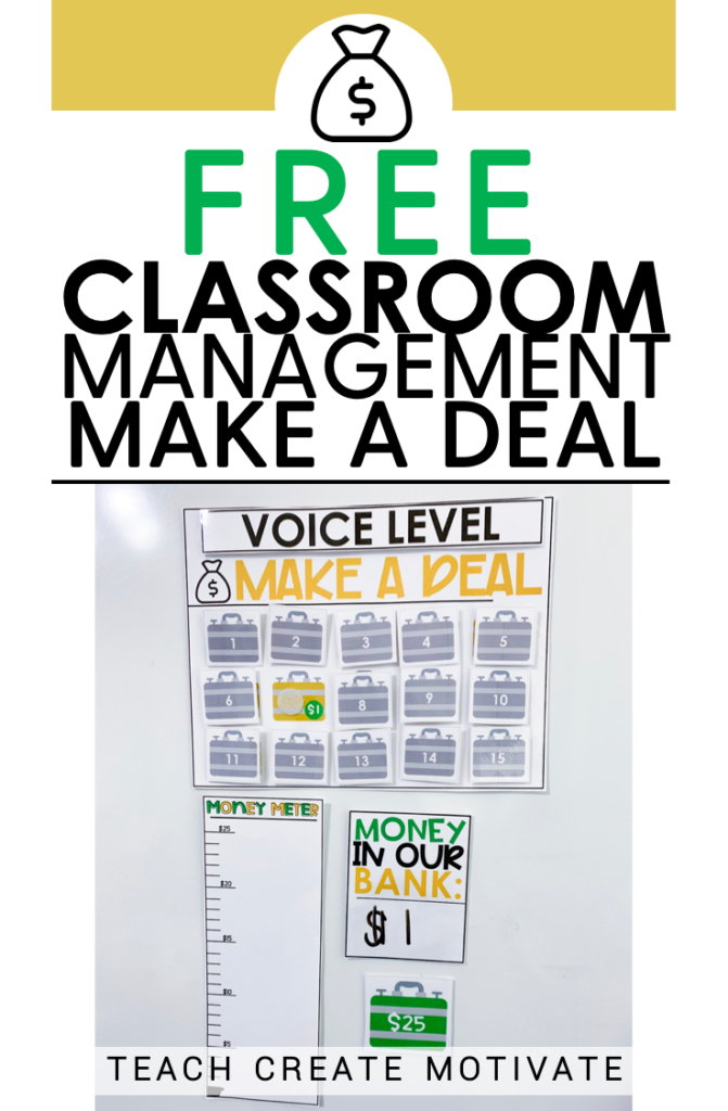 "Free Classroom Management Make. Deal"
