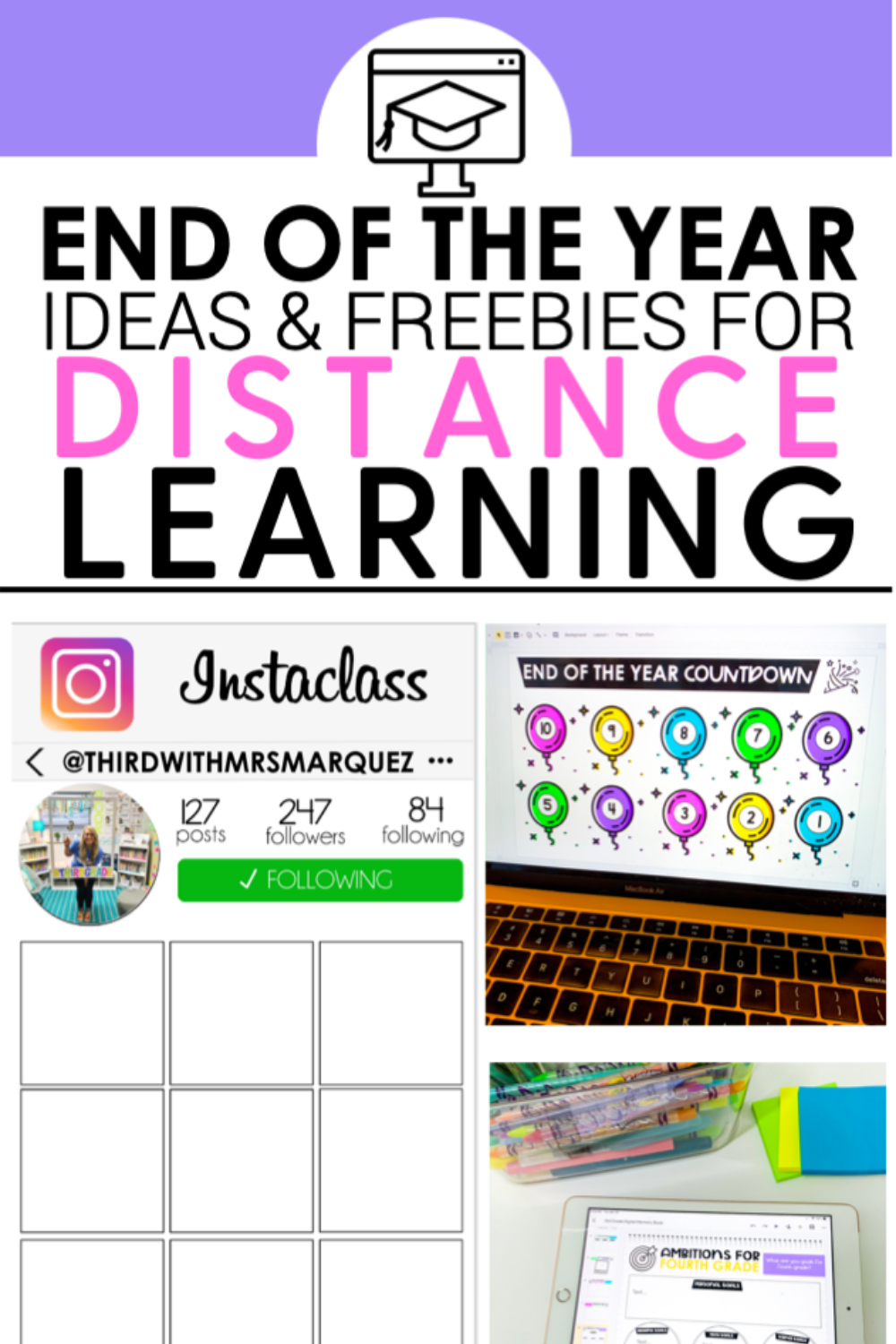 7 Ideas for Virtual End-of-the Year Activities - Teach Create Motivate