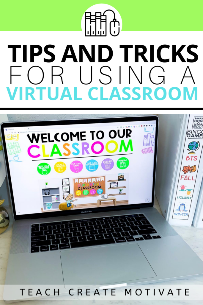 My favorite thing about virtual classrooms is that they are cute AND functional. Here are LOTS of tips and tricks on how to use virtual classrooms and how to make them worthwhile for teachers and their students.