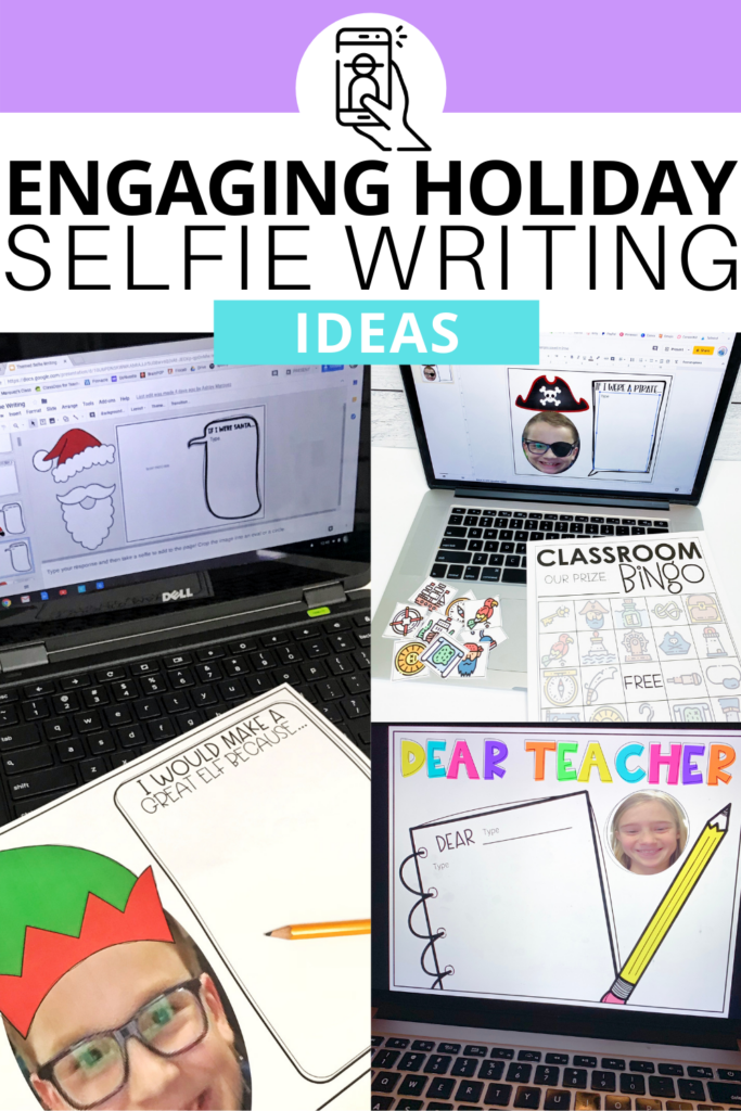 Writing is such an important skill to teach to our students that sometimes we forget the fun in it. Holiday selfie writing activities let students express their thoughts & feelings in fun ways and they will be sure to exceed your expectations!