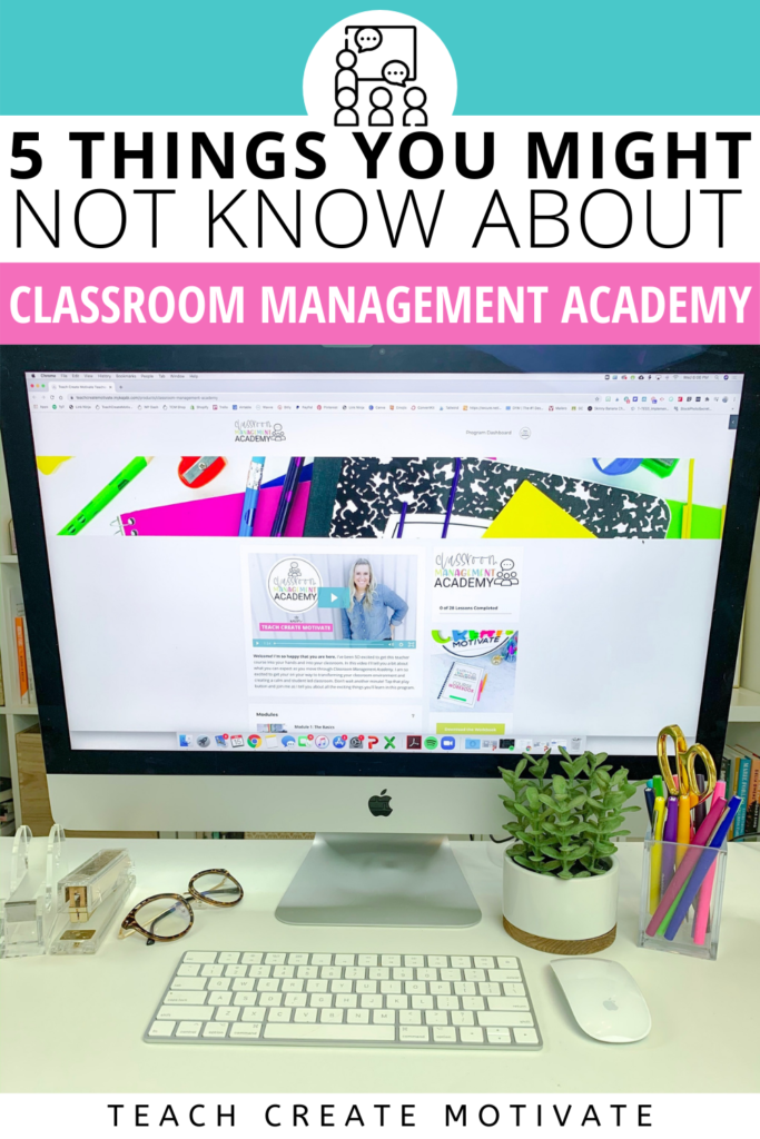 Classroom Management Academy only comes around once a year! If you are looking to revamp your classroom management, increase student engagement and work on your time management, CMA is for you! Classroom Management Academy is great for 1st, 2nd, 3rd, 4th, and 5th. It can definitely be applied to 6th-8th grade too! Doors close on July 14, 2021, until next year! Exclusive bonuses and a 10-hour professional development (PD) certificate that you can give your admin for continuing education hours!