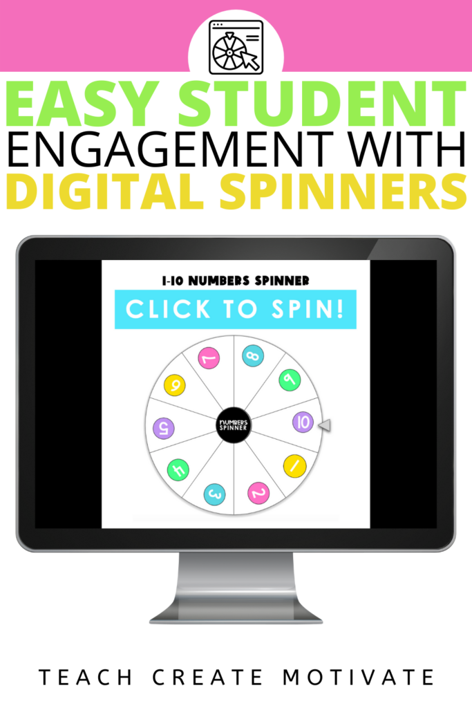 Digital spinners are the new prize wheel! Use digital spinners for student randomization instead of popsicle sticks. Elementary students will love these interactive spinners with sound effects and animation. There are options for math talk, nonfiction reading discussion, reading discussion, dice, reading skills, social-emotional prompts, affirmations, numbers, and more! ( Kindergarten, 1st grade, 2nd grade, 3rd grade, 4th grade, 5th grade)