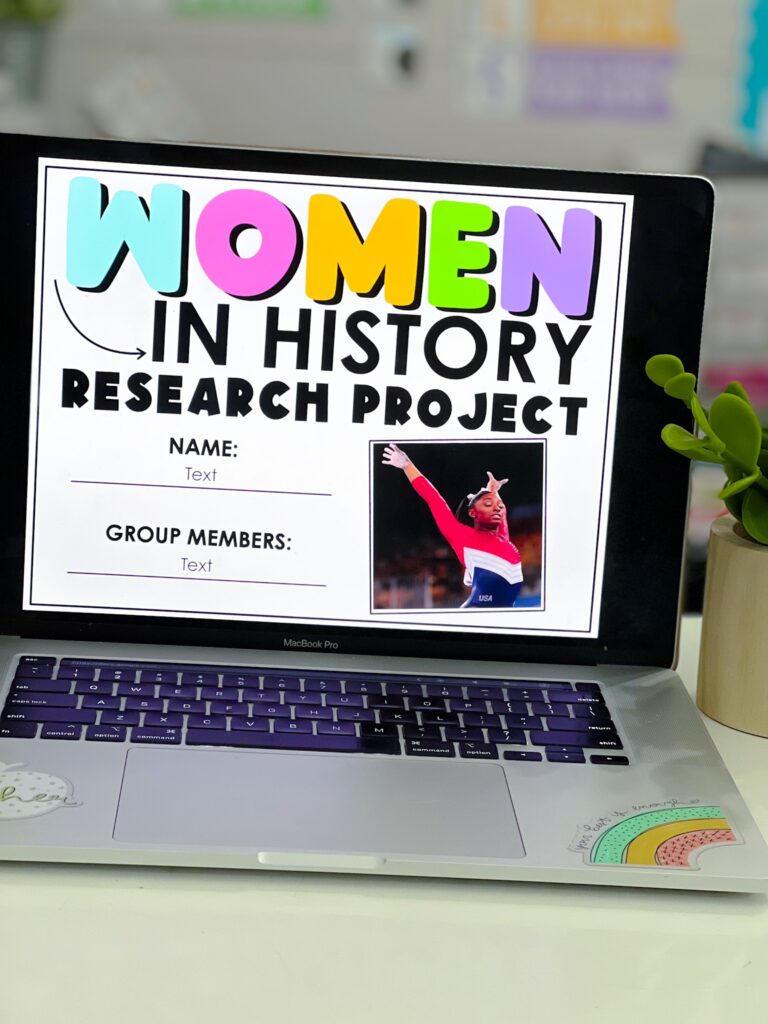 women's history research project