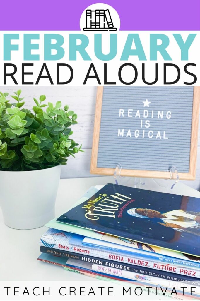 February is home to Black History Month, Groundhog Day, Valentine's Day, The Superbowl, President's Day, and more, so this booklist could go on f o r e v e r. These February read alouds are just a FEW of my favorite books for the classroom! The best thing about all of these books is that they are not entirely month-specific. So they are not only great for the month but all year long! (elementary, 1st grade, second grade, 3rdgrade, 4th grade, 5th grade, classroom library, seasonal)