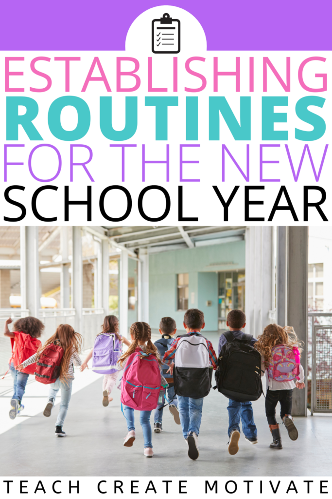 Establishing routines for the new school year will lead to a positive learning environment! Establish routines and procedures by involving your students: model, practice, and reward implementation of the routines. Put a classroom management system in place to keep your students successful and accountable from the start! (elementary, Kinder, Kindergarten, 1st grade, 2nd grade, 3rd grade, 4th grade, 5th grade, classroom ideas, teacher tips, student rewards) Establishing routines for the new school year will lead to a positive learning environment! Establish routines and procedures by involving your students: model, practice, and reward implementation of the routines. Put a classroom management system in place to keep your students successful and accountable from the start! (elementary, Kinder, Kindergarten, 1st grade, 2nd grade, 3rd grade, 4th grade, 5th grade, classroom ideas, teacher tips, student rewards)