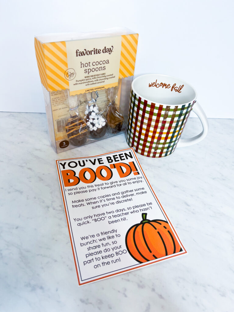 Spread staff sunshine with this FREE "You've Been BOO'd!" poem!