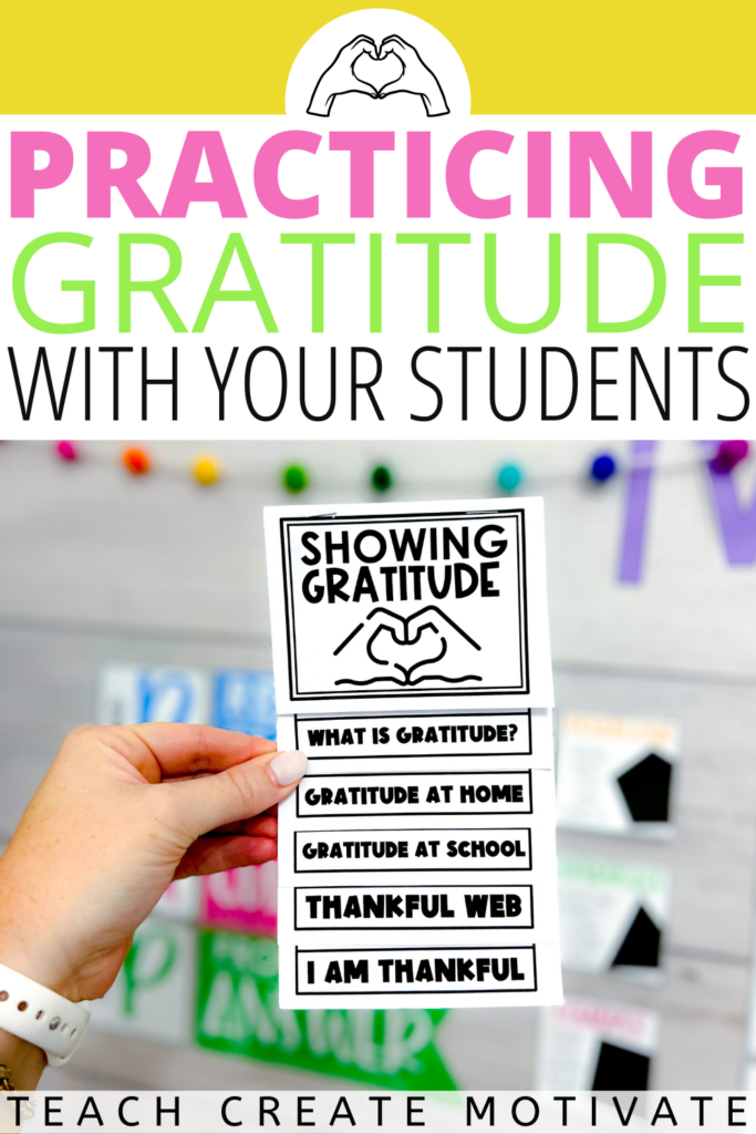 The Showing Gratitude freebie is a simple way to include reflection into your week and to teach students the meaning of gratitude. Gratitude activities are great for any time of year, but especially November!