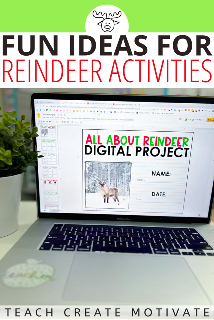 Are you looking for some fun, festive activities to entertain your students during the holidays? Look no further than Fun Ideas for Reindeer Activities! Enjoy a variety of creative activities designed to spark the imagination and bring the joy of the season to everyone. From a FREE reindeer project to reindeer writing prompts, there is something for everyone to enjoy. So grab your supplies and get ready to be filled with holiday cheer! Are you looking for some fun, festive activities to entertain your students during the holidays? Look no further than Fun Ideas for Reindeer Activities! Enjoy a variety of creative activities designed to spark the imagination and bring the joy of the season to everyone. From a FREE reindeer project to reindeer writing prompts, there is something for everyone to enjoy. So grab your supplies and get ready to be filled with holiday cheer!