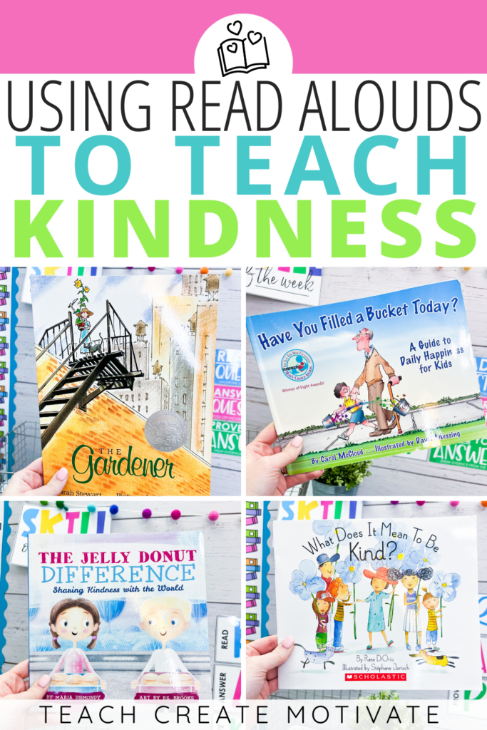 Read-alouds are the perfect tool to teach almost anything to students! Using read-alouds to teach kindness is an easy way to add some social-emotional learning or character education into your lesson plans. 10 read-alouds all about kindness. Read-alouds are the perfect tool to teach almost anything to students! Using read-alouds to teach kindness is an easy way to add some social-emotional learning or character education into your lesson plans. 10 read-alouds all about kindness.