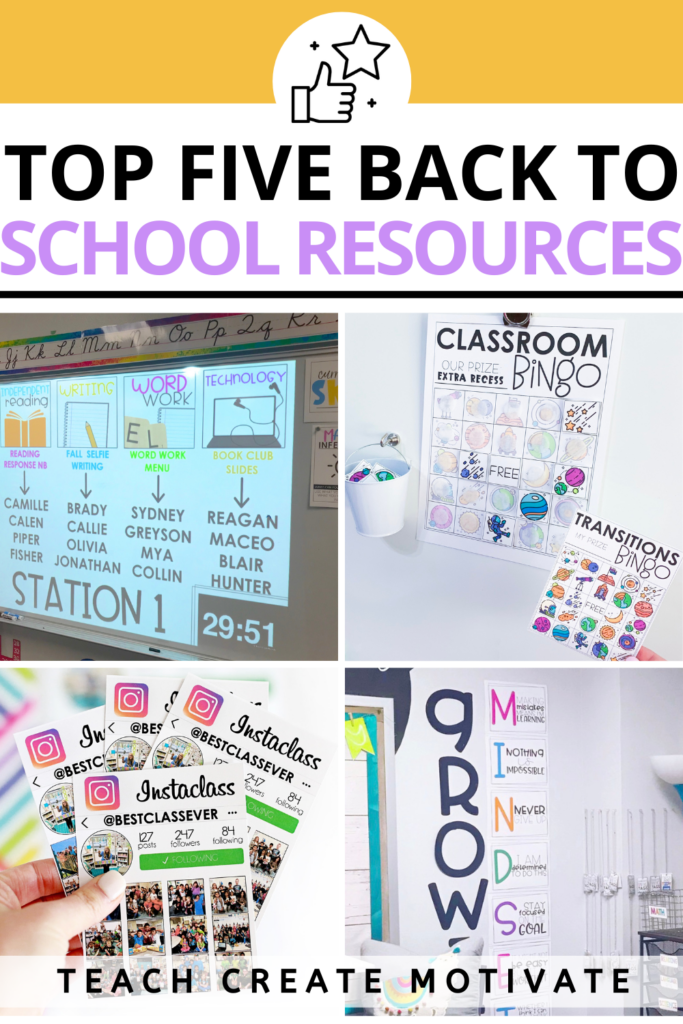 Back to school resources that will help you create a welcoming classroom all year long!