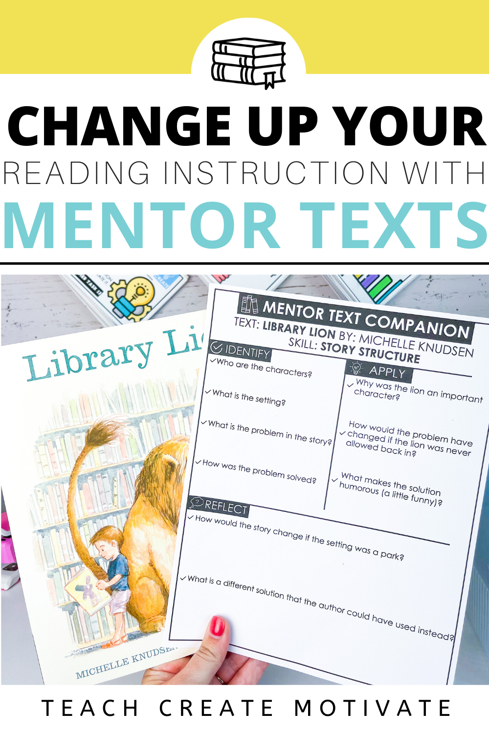 Use mentor texts to create a meaningful read aloud time that supports reading skills.