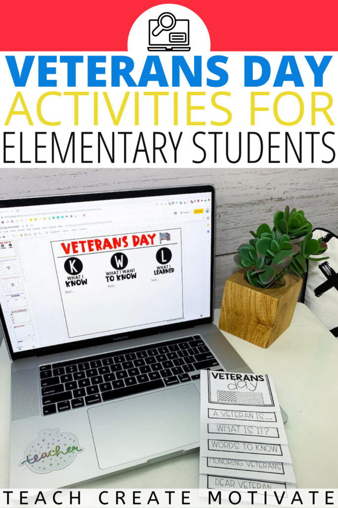 Let  your students discover the depth of Veterans Day in a student friendly way. The activities and resources provided are perfect for students and teachers. The materials are easy to prepare and have great impact. 