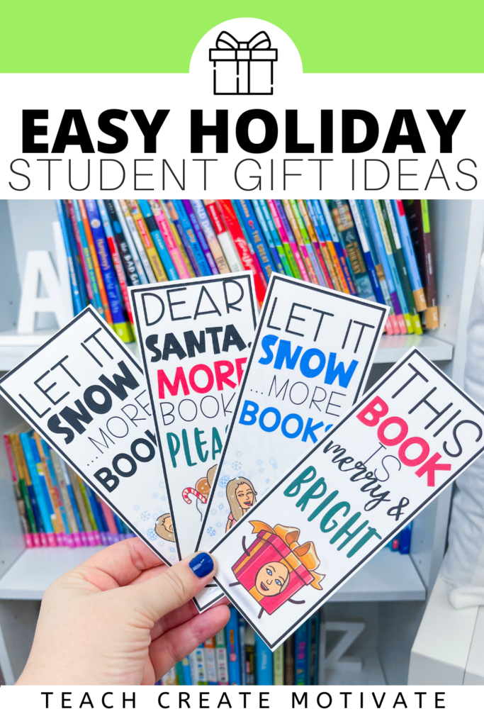 Easy and affordable holiday gifts for students.