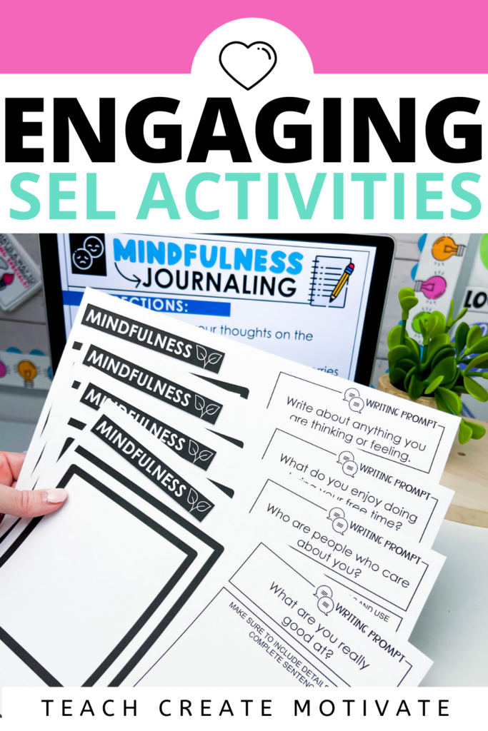 There are numerous activities included that encourage your class to collaborate, participate in team building activities, and get creative while focusing on their social emotional needs! This is a perfect activity to use during morning meeting to get students to talk about their emotions!