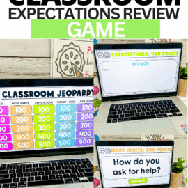 REVIEW CLASSROOM EXPECTATIONS
