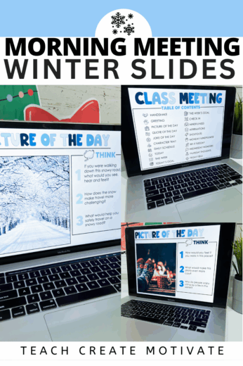 Engaging Winter Morning Meeting Slides for 3rd Grade: Low-Prep, Fun, and SEL-Ready Activities to Build Classroom Community