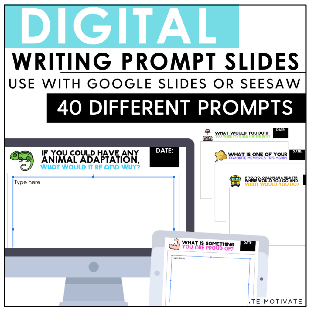 creative writing prompts google slides