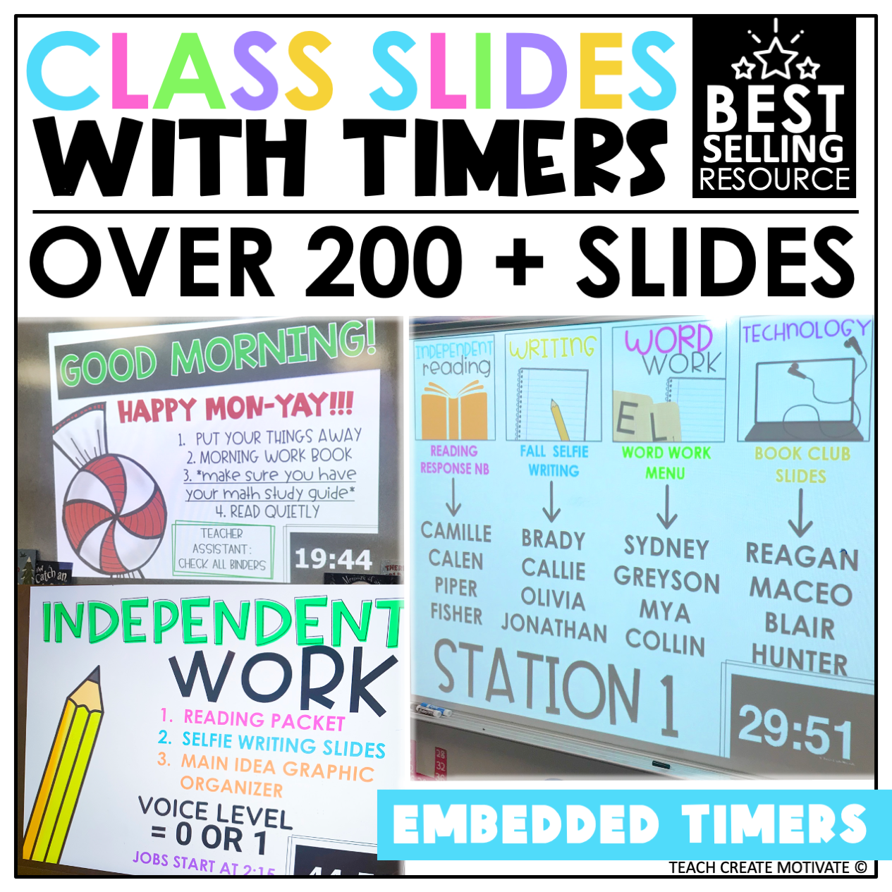 Classroom Timers - Fun Timers  Classroom timer, Sight word cards