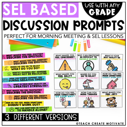 One Way to Make SEL Part of Everyday - Teach Create Motivate