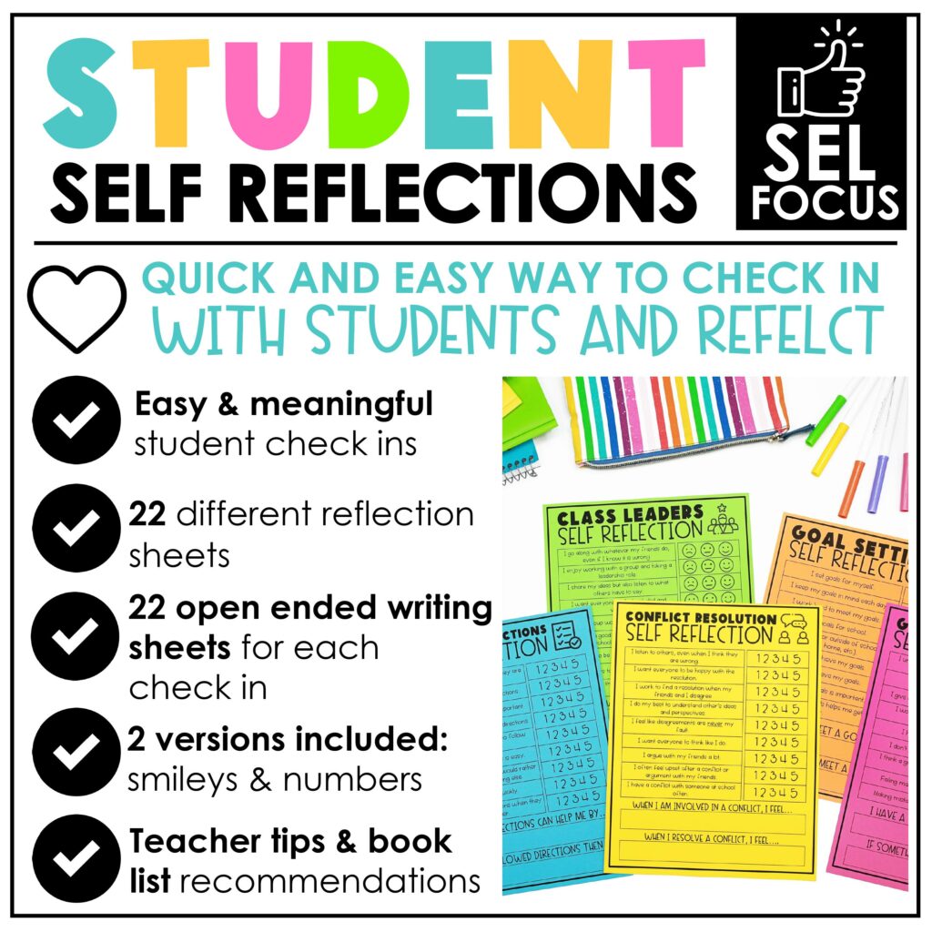Student Self Reflections Social Emotional Learning Teach Create student-self-reflections-social-emotional-learning-teach-create